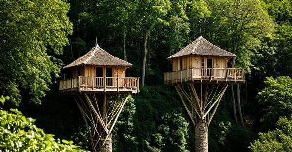 Découvrez les cabanes dans les arbres en dordogne : magie et nature